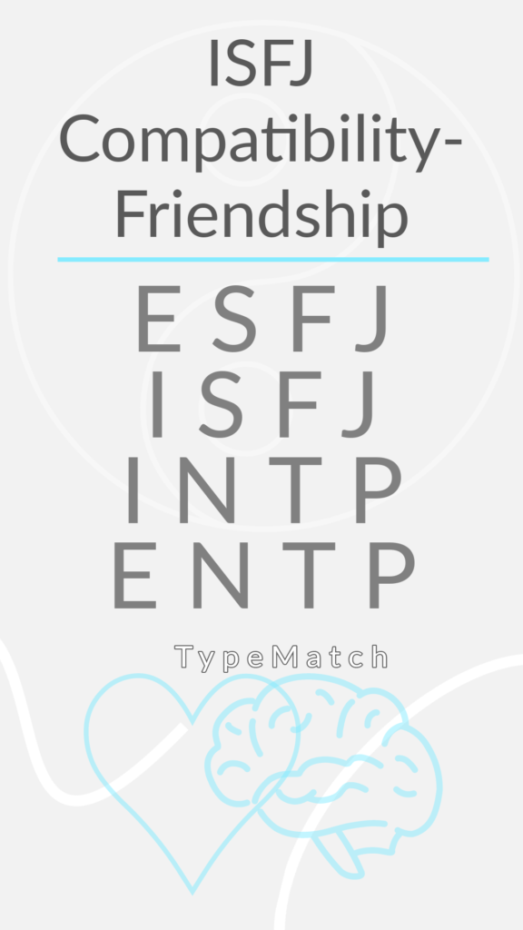 ISFJ best match