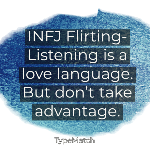 INFJ flirting