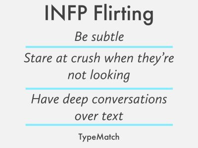 INFP flirting